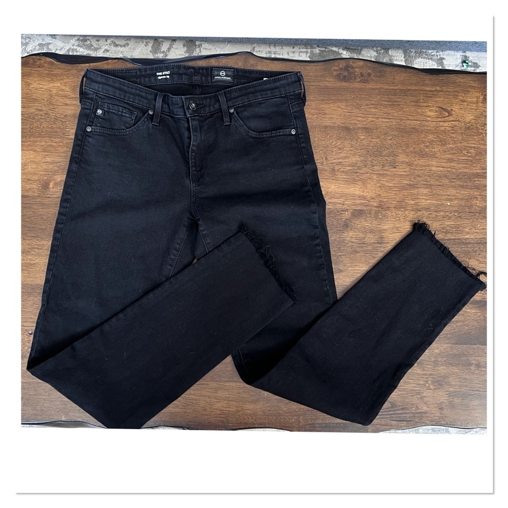AG Jeans "The Stilt" Black Denim Jeans